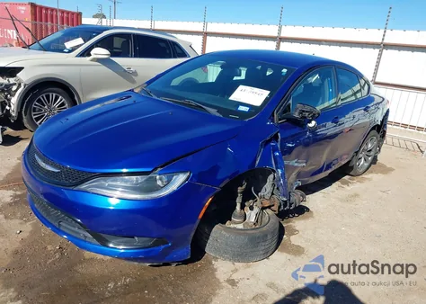 2015 Chrysler 200 S из США, поврежденный, VIN 1C3CCCDG2FN523243